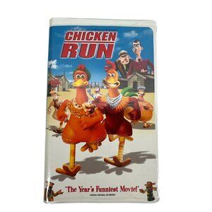 Chicken Run VHS Animated Comedy 2000 DreamWorks Family Fun Pre-Owned